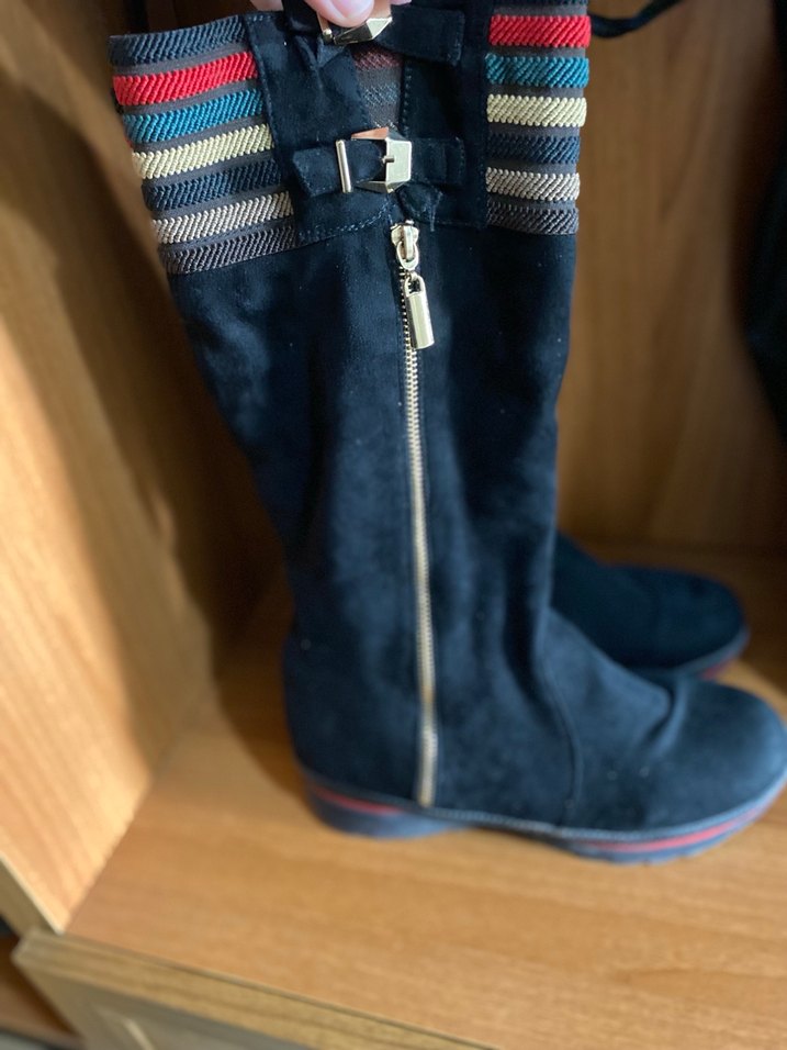 Bambi Süet Dizüstü Çizme - Görsel 2