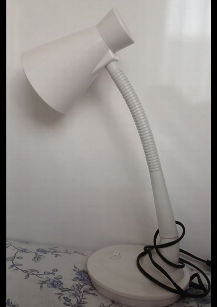 Ders Çalışma Masa Lambası Portatif E27 Uyumlu Büyük Boy Lamba - Görsel 3