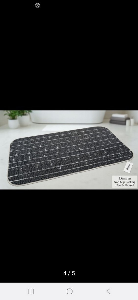 Sıfır Dinarsu Klasik Desenli Kahverengi Desenli Halı Paspas - Görsel 3