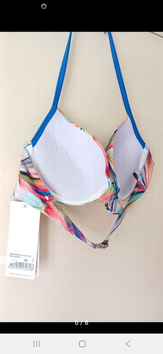 Sıfır Kadın Bağlamalı Bikini ve Kısa Etek Takımı - Görsel 5