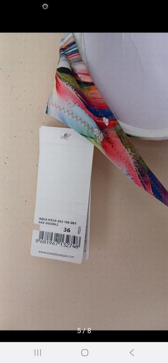 Sıfır Kadın Bağlamalı Bikini ve Kısa Etek Takımı - Görsel 4