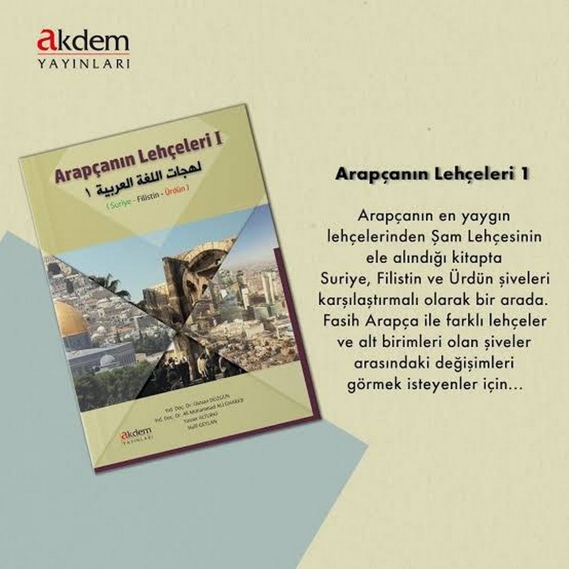 Arapçanın Lehçeleri I - Suriye, Filistin, Ürdün - Görsel 2