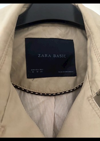 m Beden Bej Midi Kadın Trençkot zara