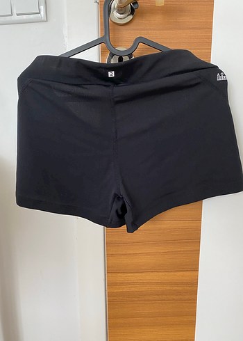 Siyah Mini Spor Yüzme Şortu - Görsel 2