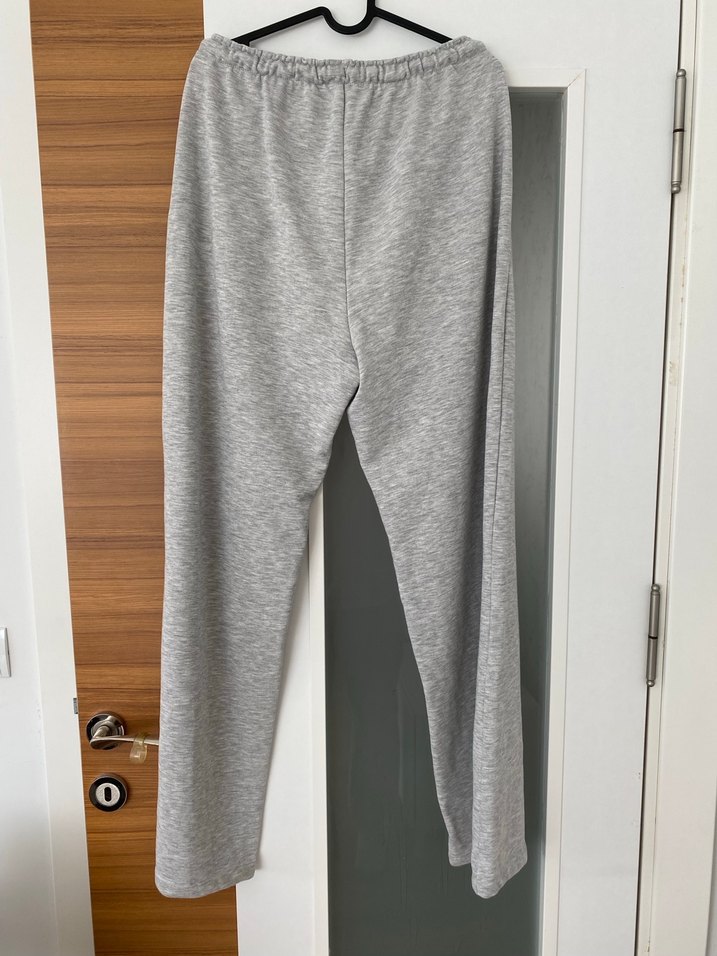 Gri Rahat Kesim Kadın Eşofman Altı - Görsel 2