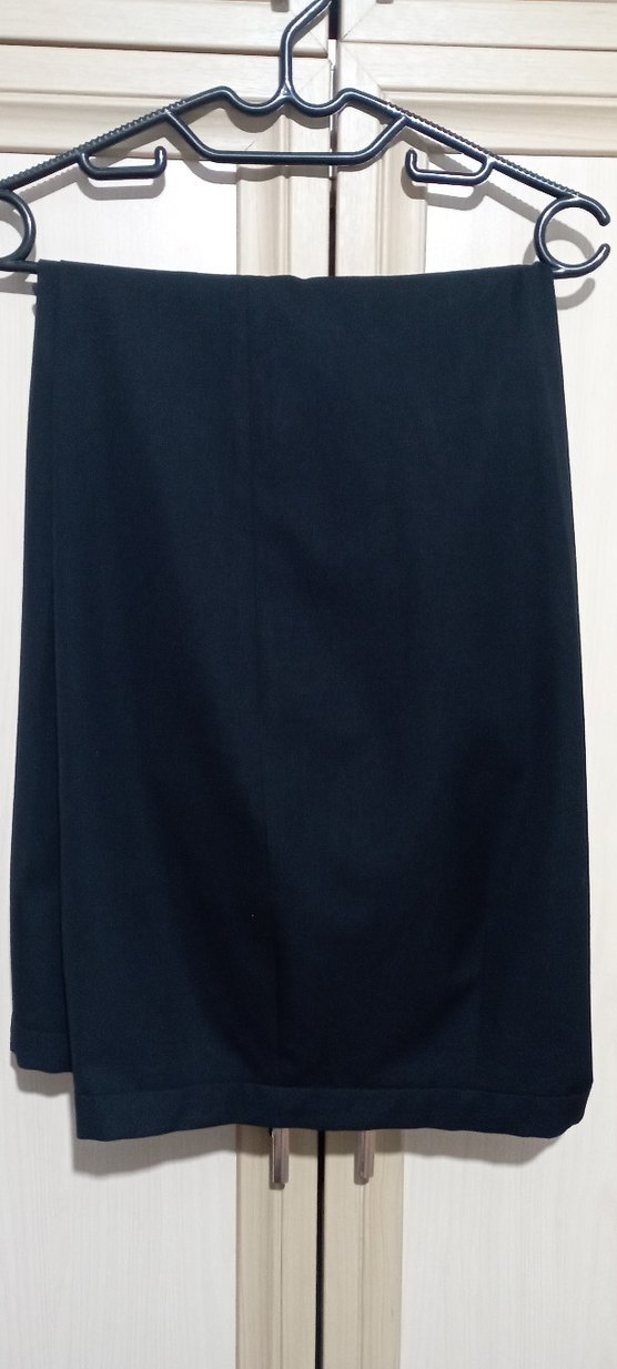 siyah Kumaş Kadın Pantolon - Görsel 2