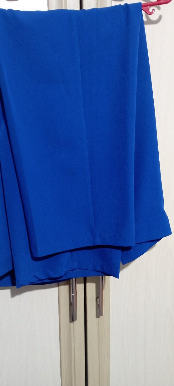 Mavi Kumaş Pantolon - Görsel 4