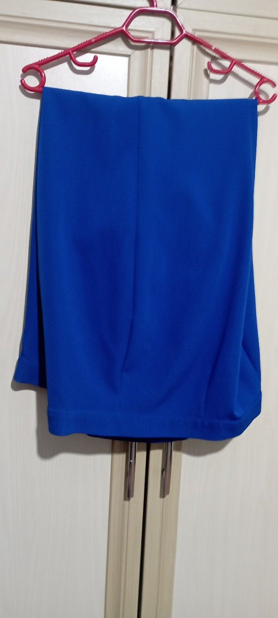 Mavi Kumaş Pantolon - Görsel 3