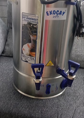 Gri EKOCAY 201 Çay Makinesi - Görsel 8