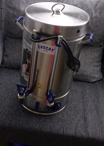 Gri EKOCAY 201 Çay Makinesi - Görsel 4