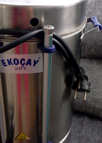 Gri EKOCAY 201 Çay Makinesi - Görsel 7