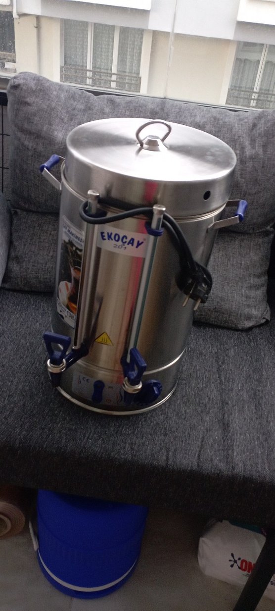 Gri EKOCAY 201 Çay Makinesi - Görsel 4