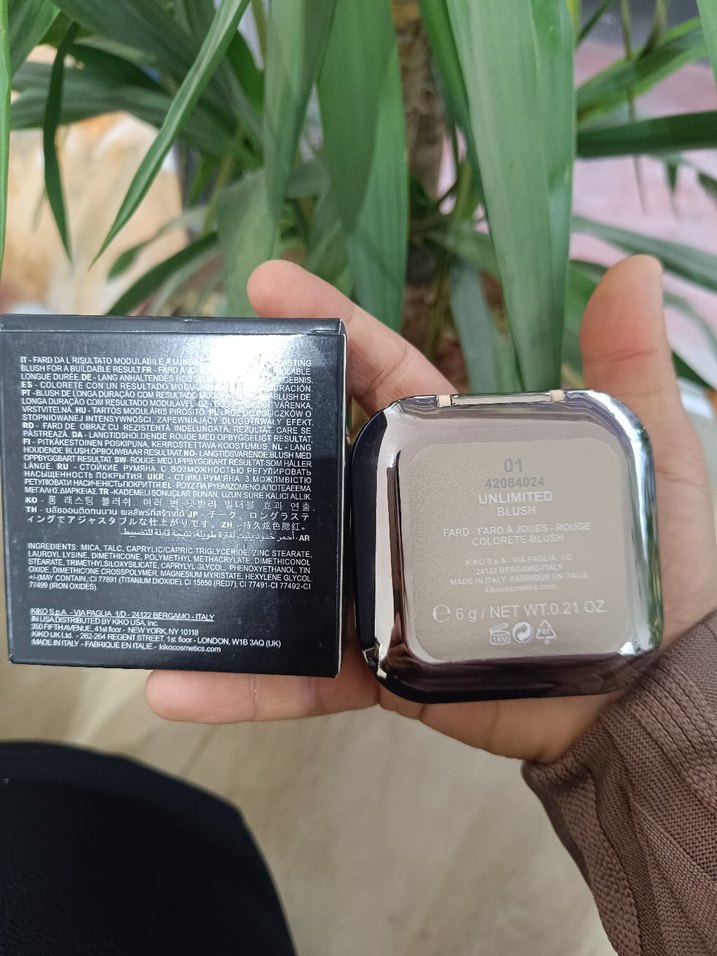 KIKO Unlimited 01 Pastel Pembe Allık - Görsel 2