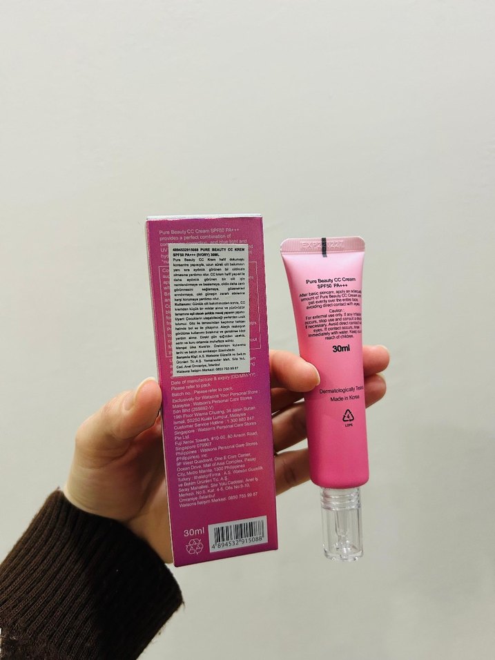 Pure Beauty Pembe CC Krem - Görsel 2