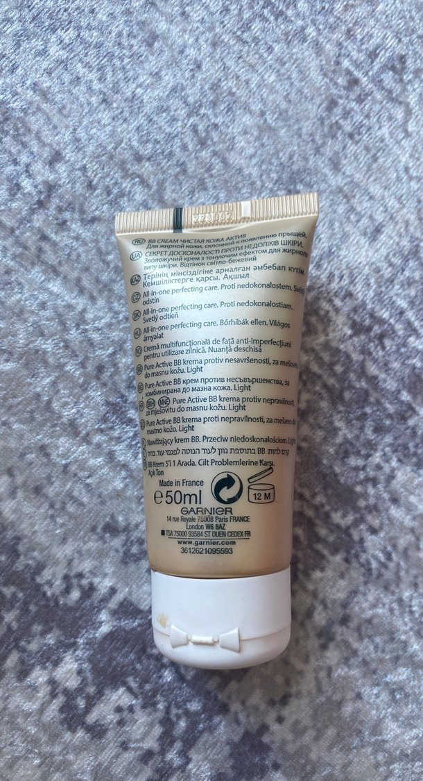 Garnier PureActive BB Krem Açık Ton - Görsel 2