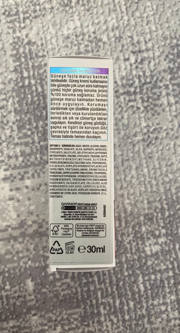 Garnier Ambre Solaire SPF 50+ Görünmez Serum - Görsel 4