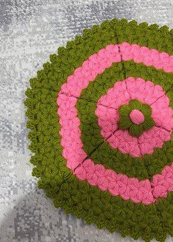 Renkli Örgü Banyo Süngeri - Görsel 4