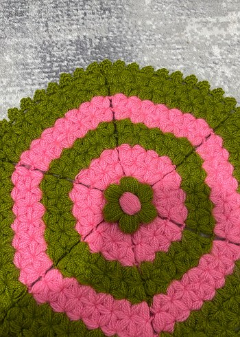 Renkli Örgü Banyo Süngeri - Görsel 2