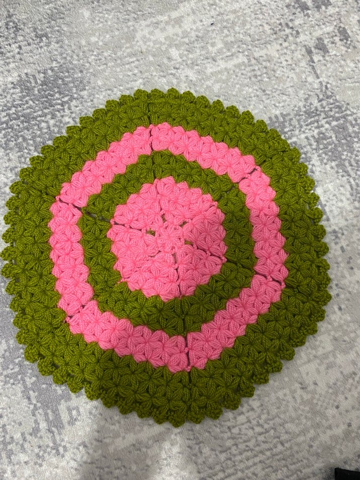 Renkli Örgü Banyo Süngeri - Görsel 3