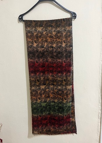 Bohem Çok Renkli Kadın Şal - Görsel 2