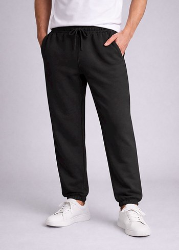 Erkek Haki Rahat Kesim Sweatpant - Görsel 3