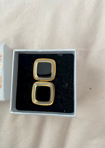 Altın Renkli, Kemerli Erkek Kol Düğmeleri - Görsel 2