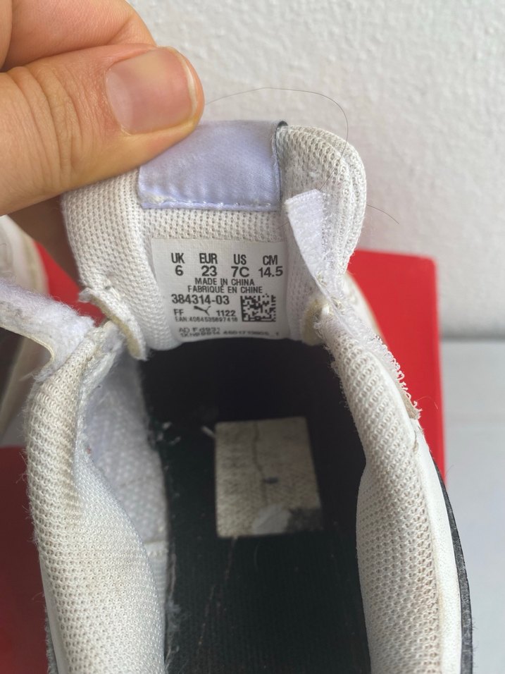 Beyaz Erkek Çocuk Spor Ayakkabı Velcro - Görsel 3