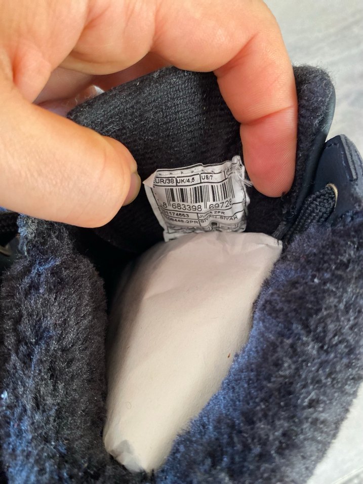 Siyah Kadın Günlük Kemerli Dolgu Topuk Bot - Görsel 5