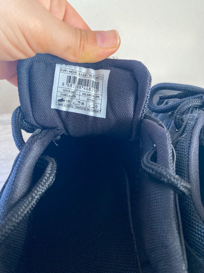 Siyah Erkek Outdoor Spor Ayakkabı - Görsel 4