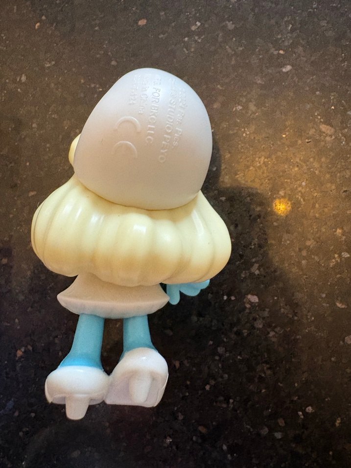 Pastel Mavi Şirinler Figürü - Görsel 2