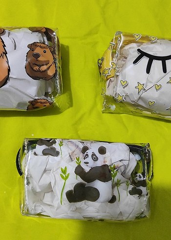 Renkli Baskılı  Aksesuar Seti kalemlik - Görsel 2