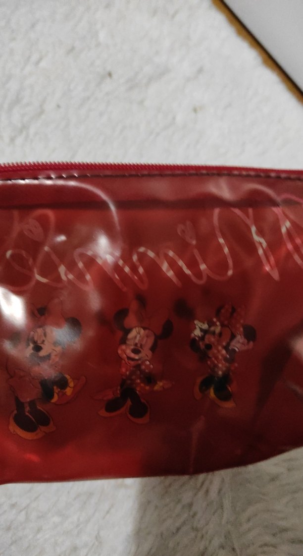 Koyu Bordo  makyaj cantasi - Görsel 3