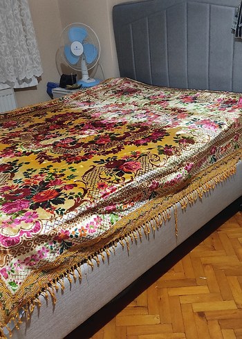 kadife  karyola örtüsü - Görsel 4