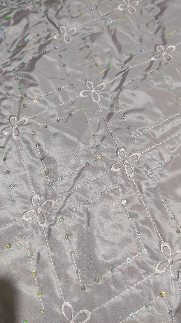 Nakışlı lilai Yatak Örtüsü - Görsel 4