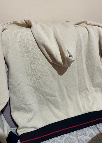 Gri Kadın Sweatshirt, Yuvarlak Yaka, Rahat Kesim - Görsel 5