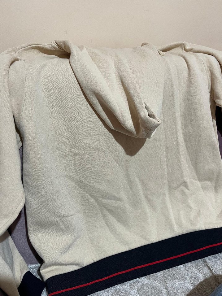 Gri Kadın Sweatshirt, Yuvarlak Yaka, Rahat Kesim - Görsel 5