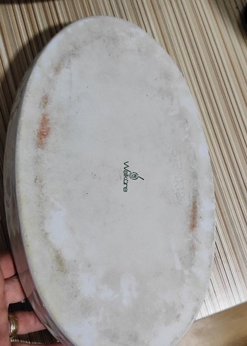 Beyaz Parlak Oval Tabak - Görsel 4