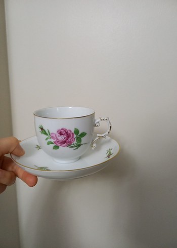 füstenberg Beyaz Porselen Çay Fincanı