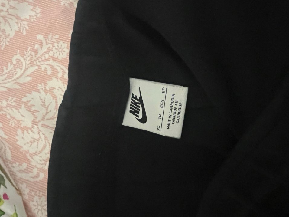 Nike Siyah Bağcıklı Eşofman Altı - Görsel 4