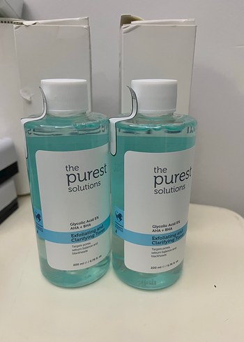 The Purest Solutions AHA + BHA Kadın Toneri 200 ml