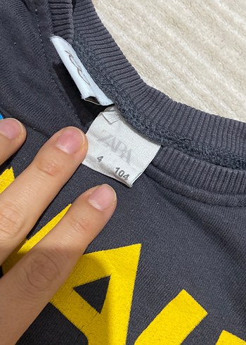 Zara Donald Duck Baskılı Erkek Çocuk Eşofman Takımı