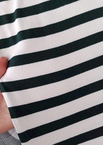 Gri Zebra Desenli Uzun Elbise - Görsel 3