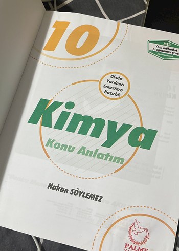 10.Sınıf kimya konu anlatımlı test kitabı - Görsel 2