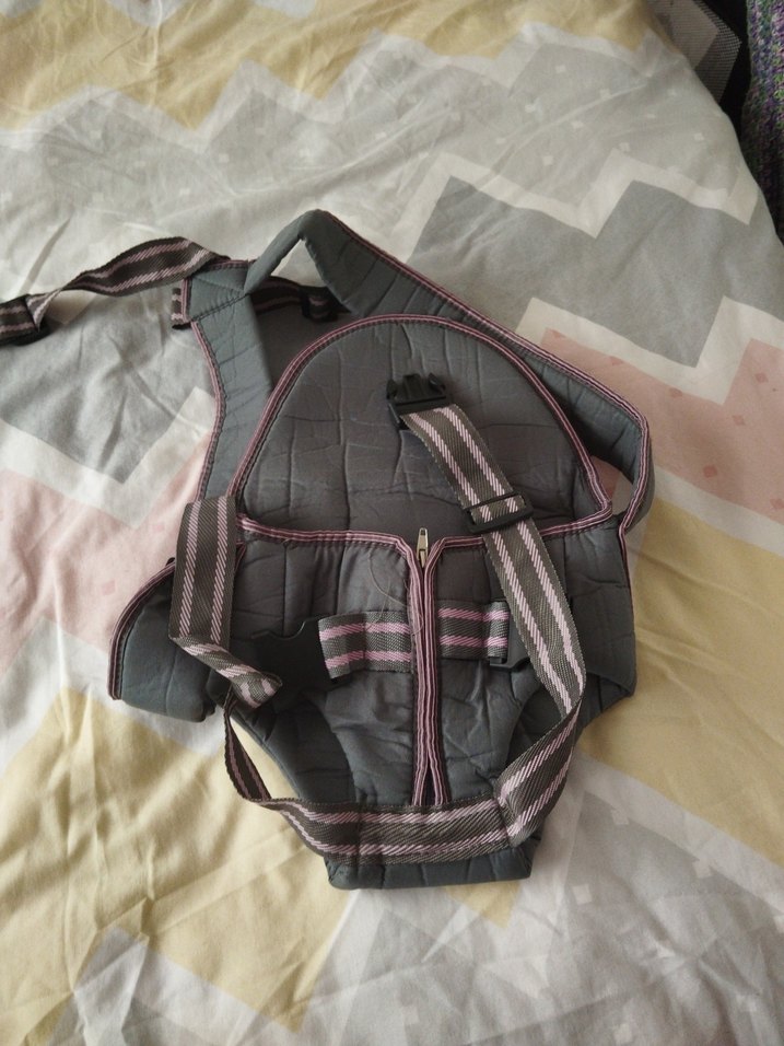 Gri Bebek Taşıyıcı Kanguru - Görsel 3