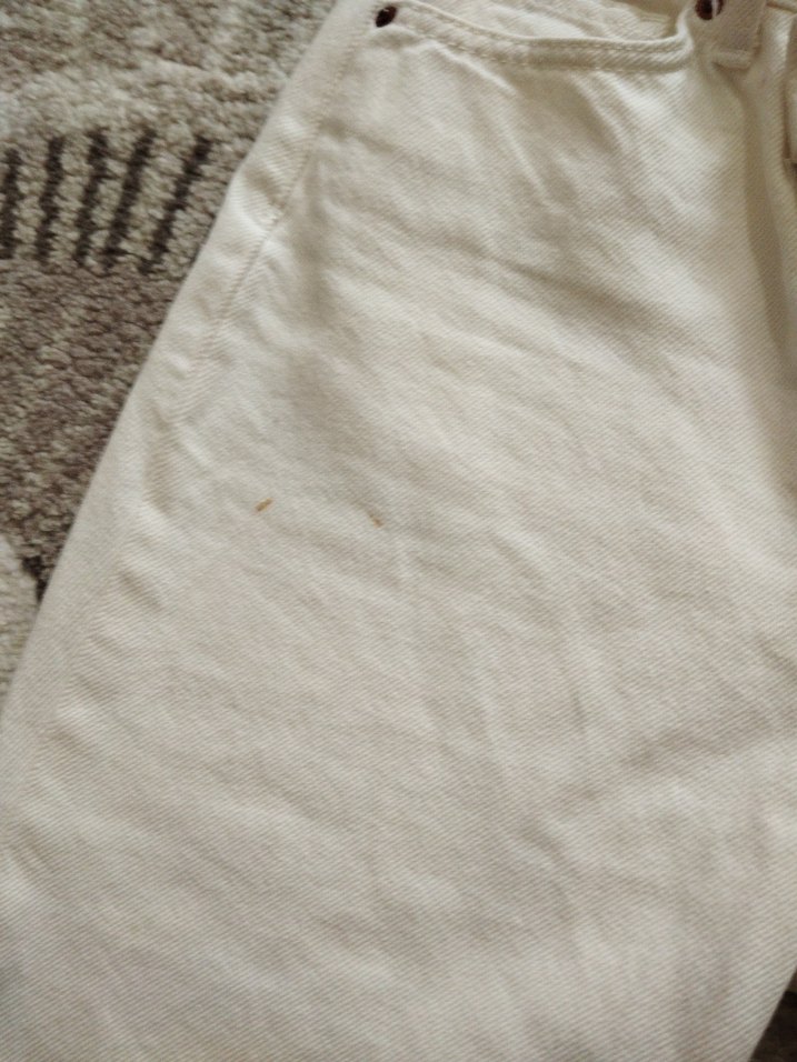 Beyaz Regular Fit Kadın Kot Pantolon - Görsel 3