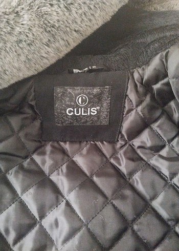 Siyah Gri Kürklü Rahat Kesim erkek mont - Görsel 3