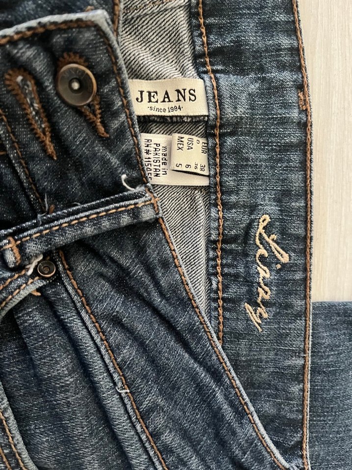 Mango 2000s düşük bel jean - Görsel 4