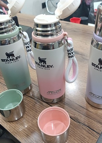 Stanley Pastel Renkli Çocuk Termos Şişesi - Görsel 6