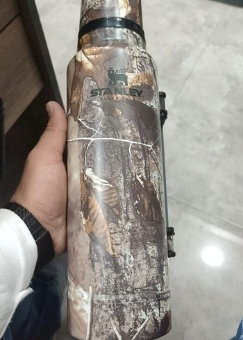Stanley Çocuk Termos Şişe - Kahverengi Kamuflaj - Görsel 2
