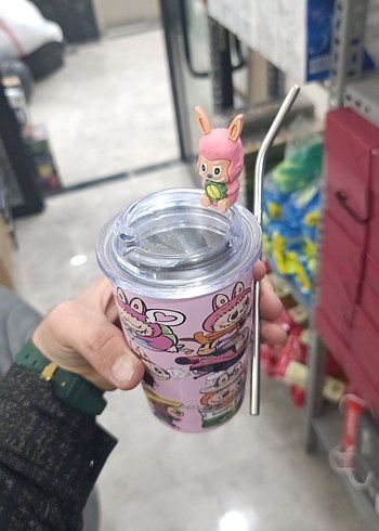 Renkli Çocuk Termos Şişeleri - Görsel 5